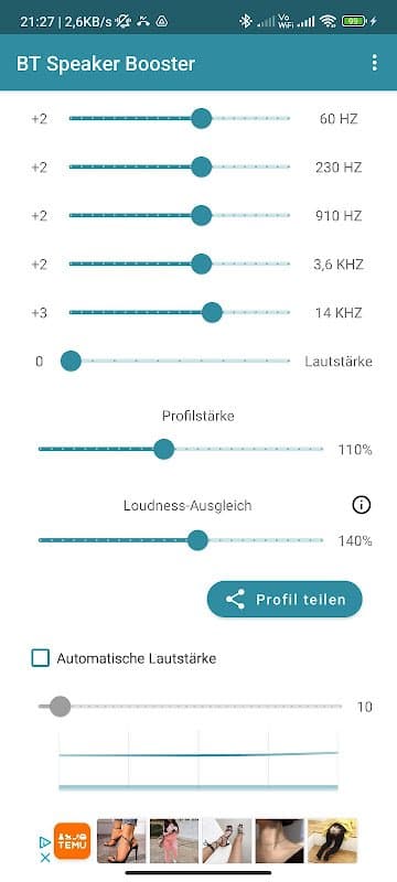 Bluetooth Speaker Booster screenshot 2