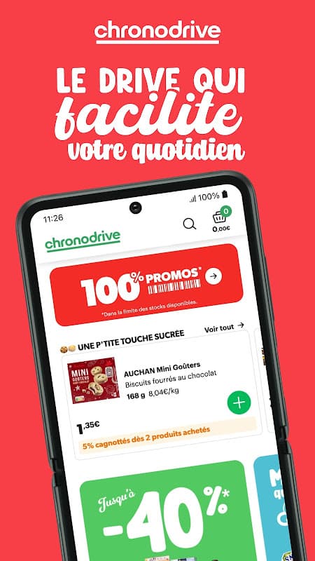 Chronodrive : courses en ligne screenshot 1