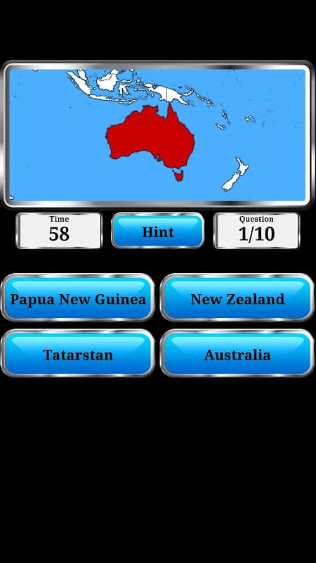 World Geography - Quiz Game screenshot 2