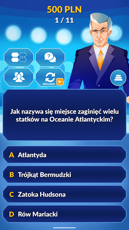 Milionerzy po polsku screenshot 2