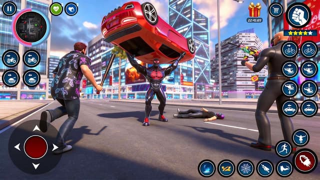 Spider Miami Gangster Hero Man screenshot 5