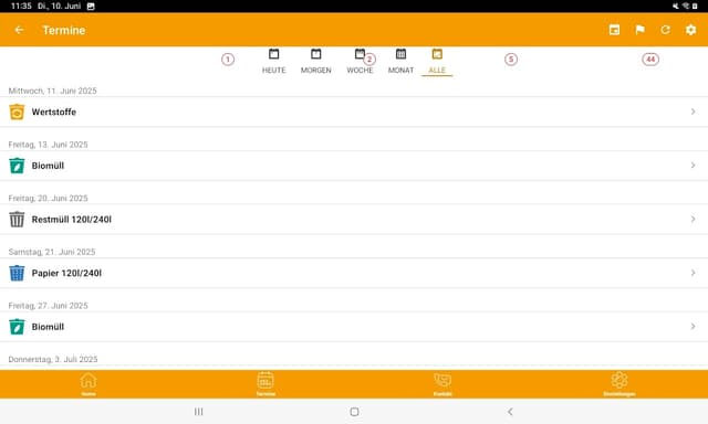 Abfall-App Landkreis Böblingen screenshot 6