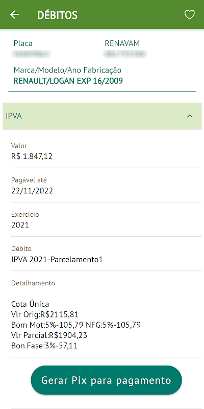 IPVA RS screenshot 3