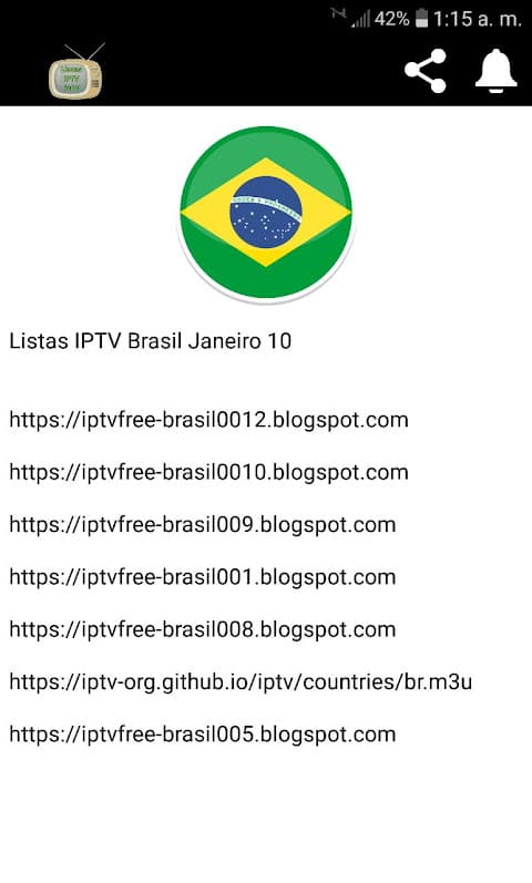 Listas IPTV 3070 screenshot 6