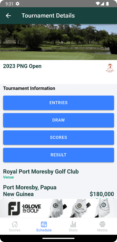 PGA Tour of Australasia screenshot 3