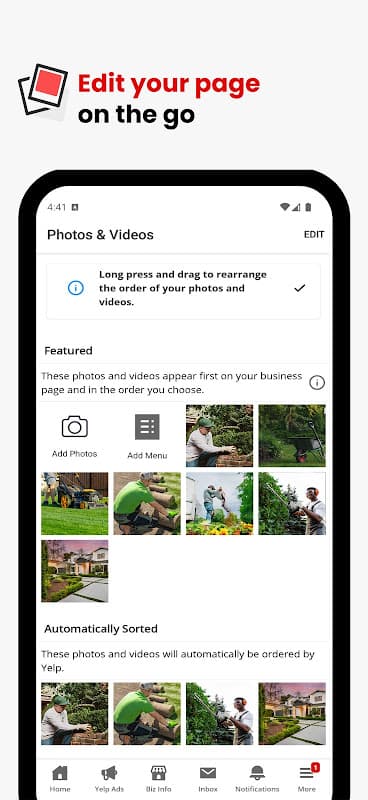 Yelp for Business Owners screenshot 3