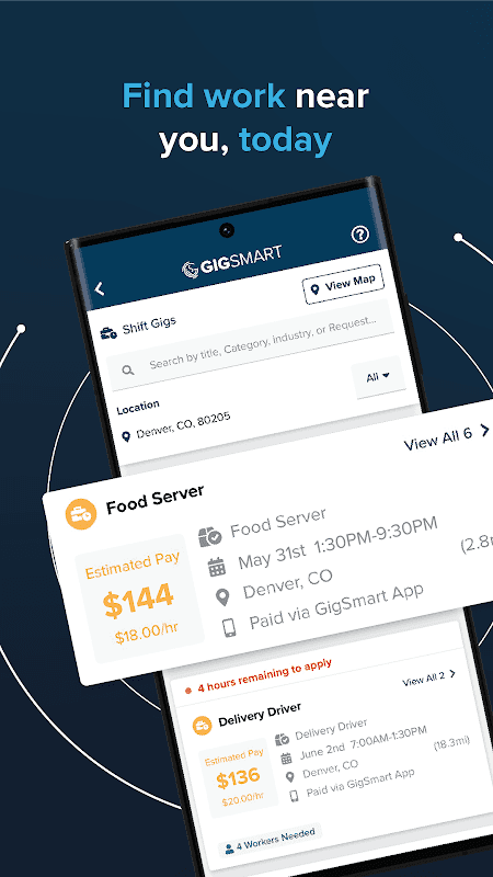GigSmart Get Gigs screenshot 1