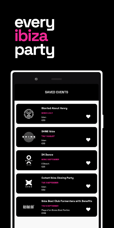 Tickets Ibiza screenshot 4
