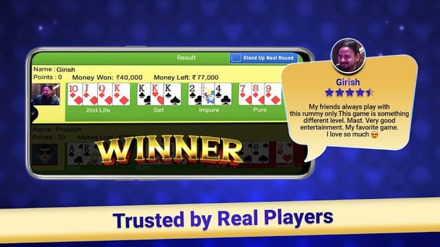 Indian Rummy 3 Patti Card Game screenshot 2