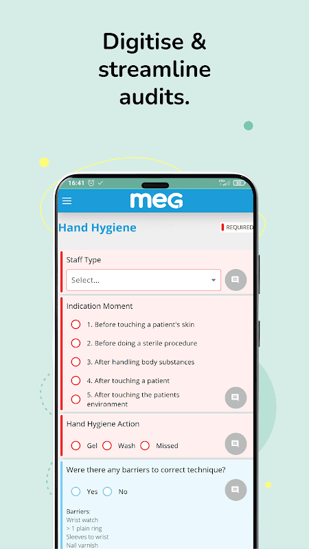 MEG | Healthcare Quality App screenshot 1
