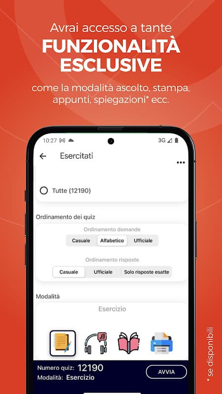Concorsando.it - Simulatore quiz concorsi pubblici screenshot 5