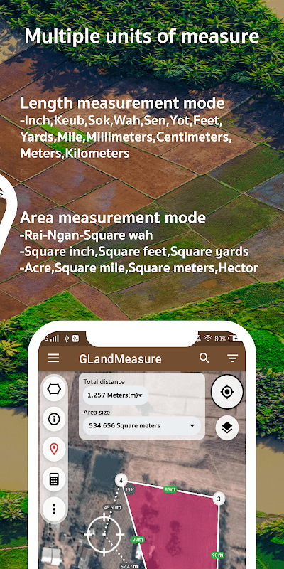 GPS Field Area Measure : GLand screenshot 2