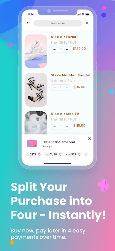 Four | Buy Now, Pay Later screenshot 1