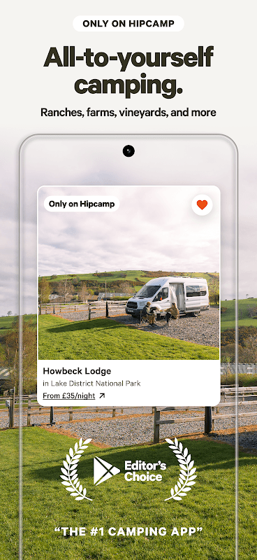 Hipcamp: Camping & Glamping screenshot 3