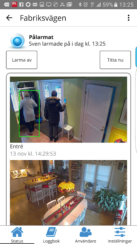 Gardio hemlarm kamerabevakning screenshot 5