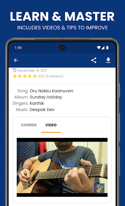 Naadan Chords: Guitar Chords screenshot 4