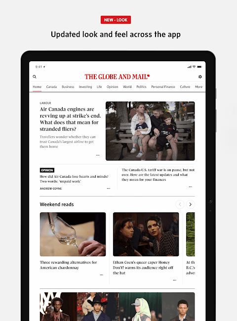 The Globe and Mail screenshot 6