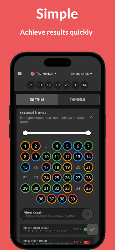 Loto Mobil screenshot 2
