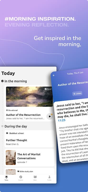 Devotional readings screenshot 1