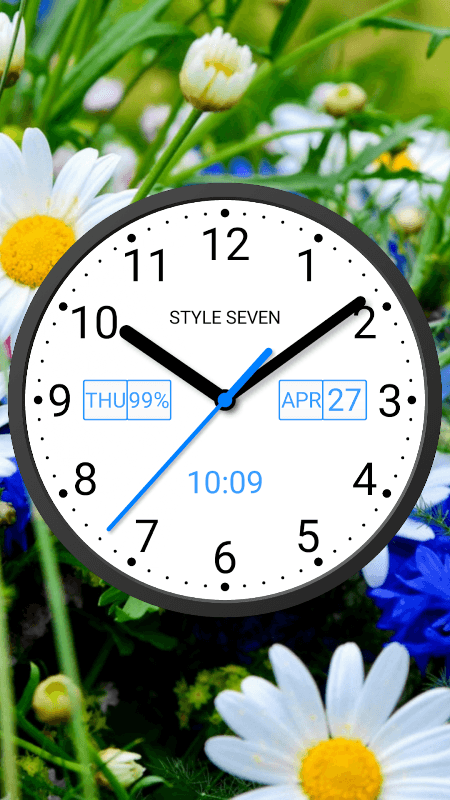 Light Analog Clock LW-7 screenshot 2