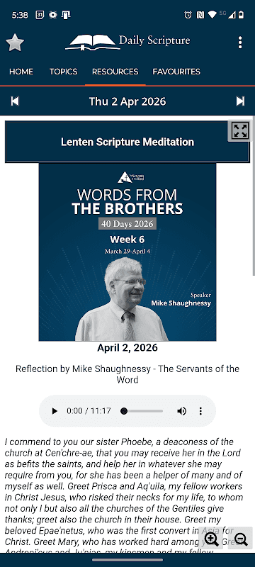 Daily Scripture screenshot 2
