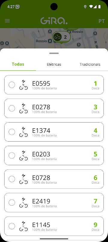 Gira. Bicicletas de Lisboa screenshot 3