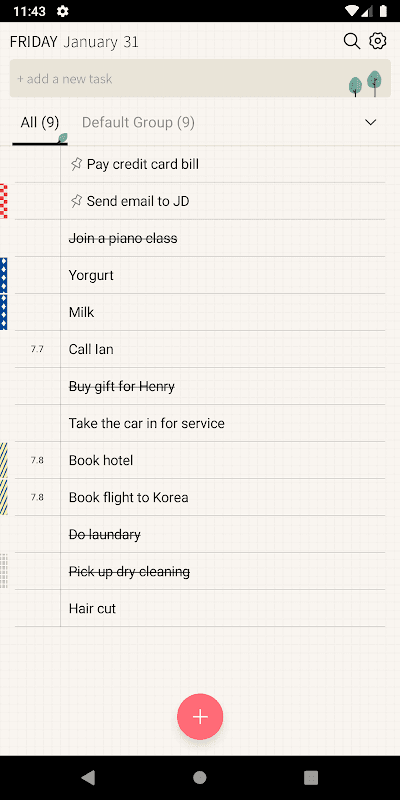 Do! Spring Pink - To Do List screenshot 1