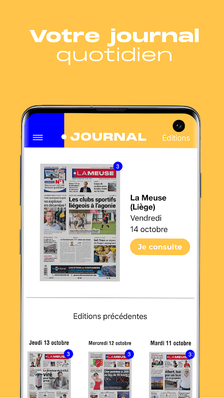 Sudinfo - Info en continu screenshot 4
