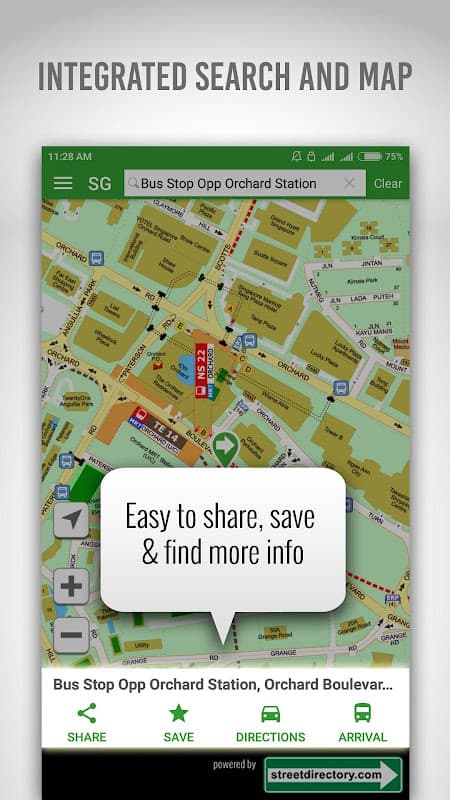 Singapore Map screenshot 3