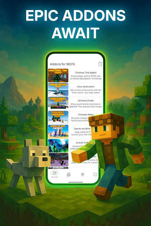 Addons  for Minecraft PE screenshot 1