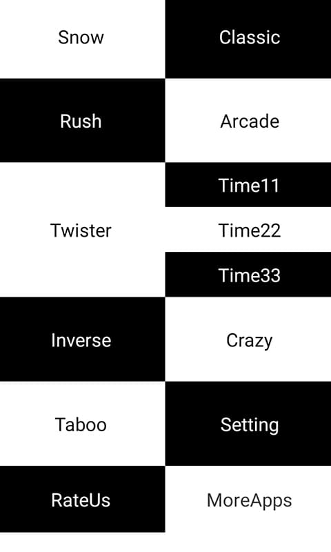 Tap Black Musical Tiles screenshot 5