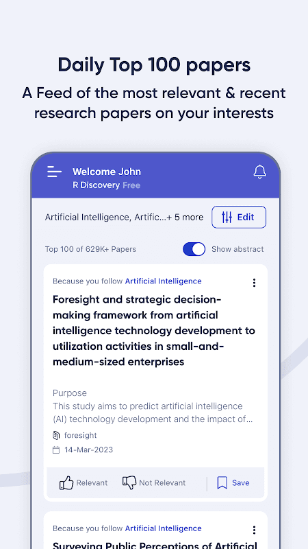 R Discovery: Academic Research screenshot 3