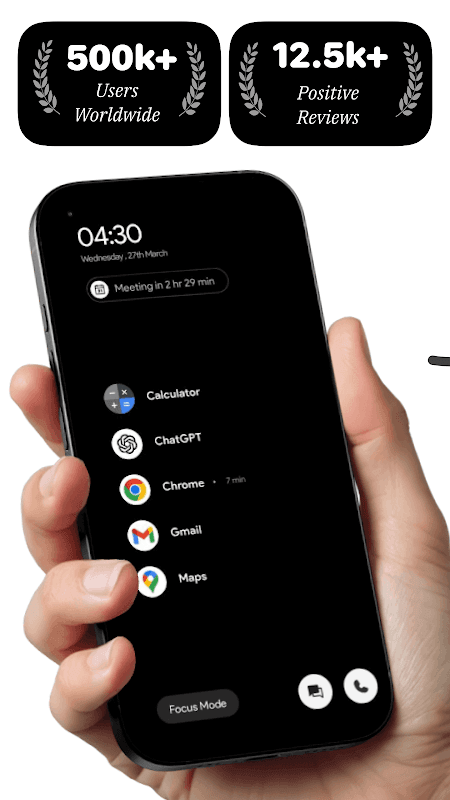 Minimalist Launcher - Flow screenshot 1