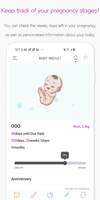 Baby Widget : Baby Tracker screenshot 4