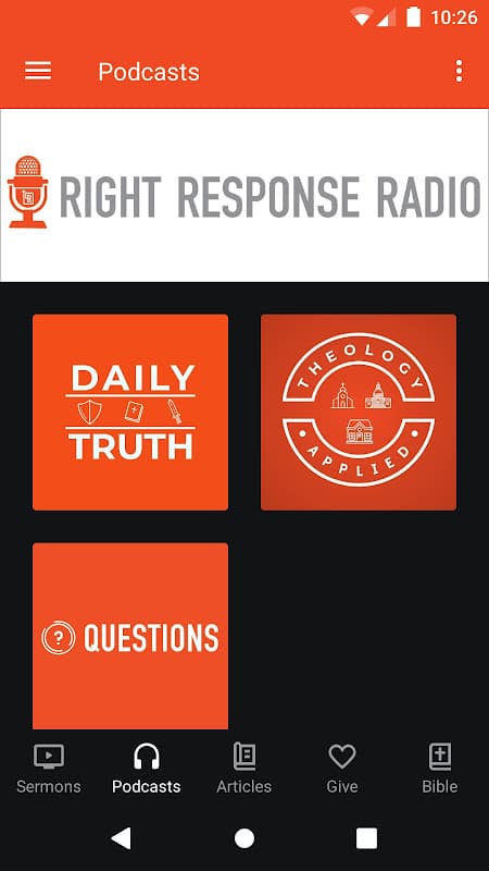 Right Response Ministries screenshot 2