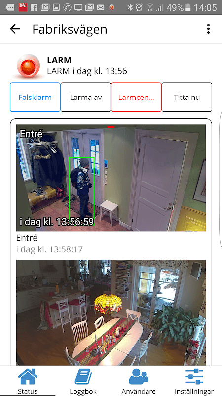 Gardio hemlarm kamerabevakning screenshot 3