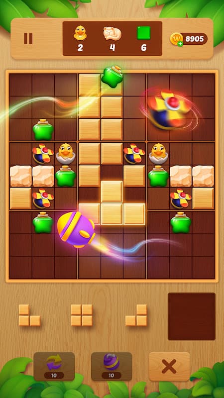 Block Crush: Wood Block Puzzle screenshot 1