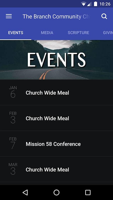 The Branch Community Church screenshot 1