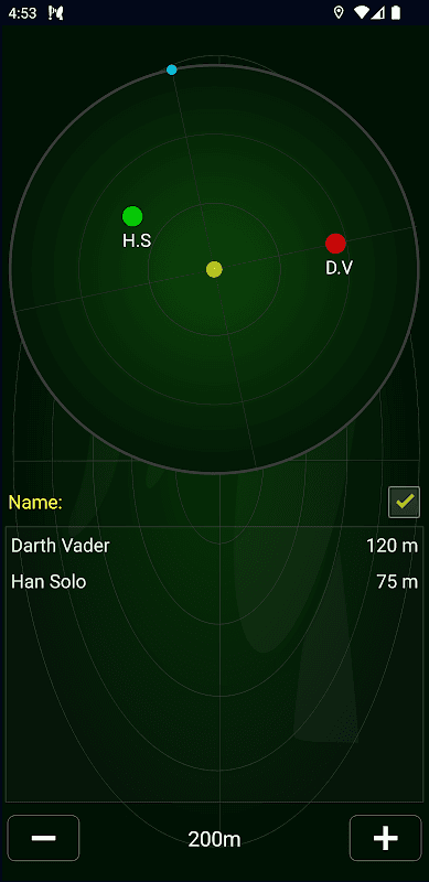 Personal Radar Lt. screenshot 1