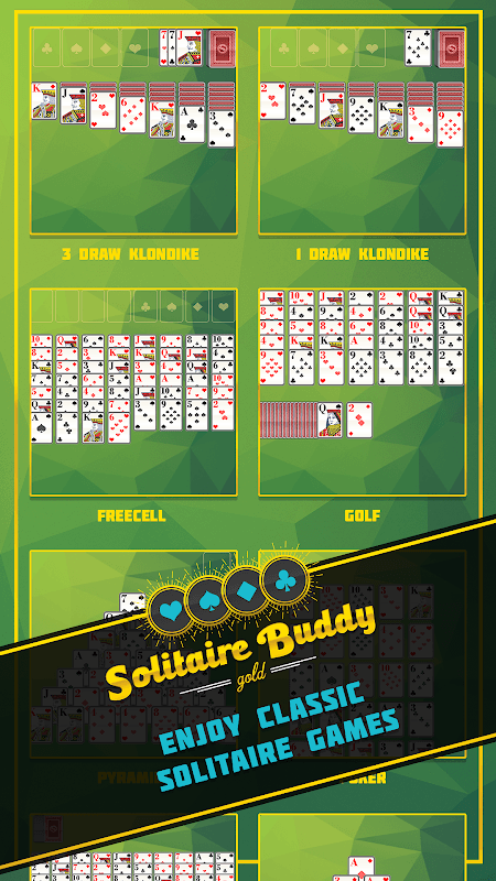 Solitaire Gold: Classic Cards screenshot 1