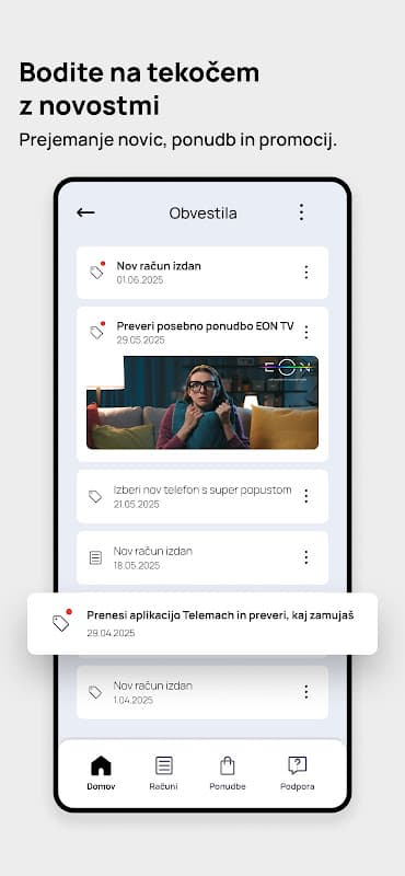 Telemach Slovenija screenshot 6