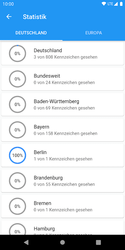 Kennzeichensammler screenshot 5