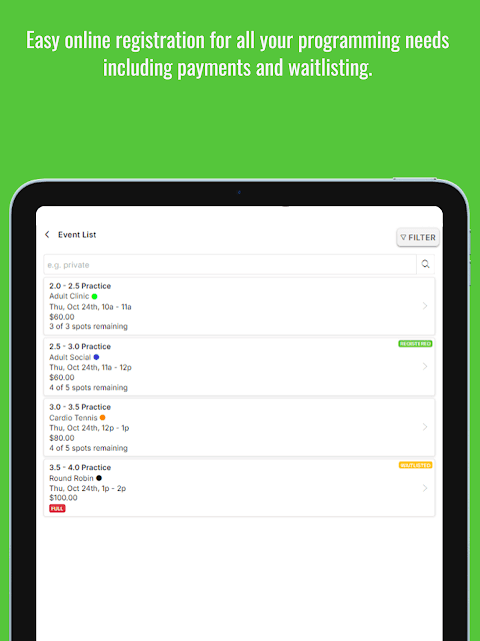 CourtReserve screenshot 6