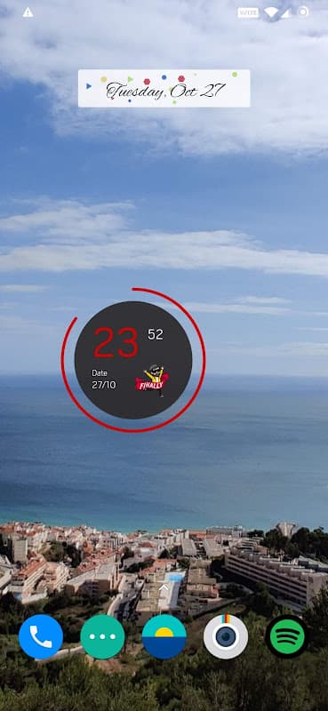 Circle Clock screenshot 3