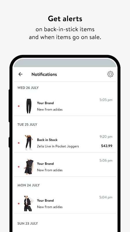 Nordstrom screenshot 4