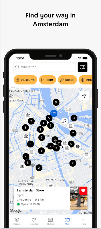 I amsterdam city card screenshot 5