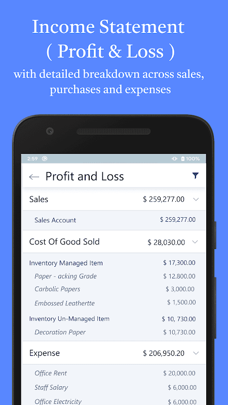 Accounting Bookkeeping - Invoice Expense Inventory screenshot 3