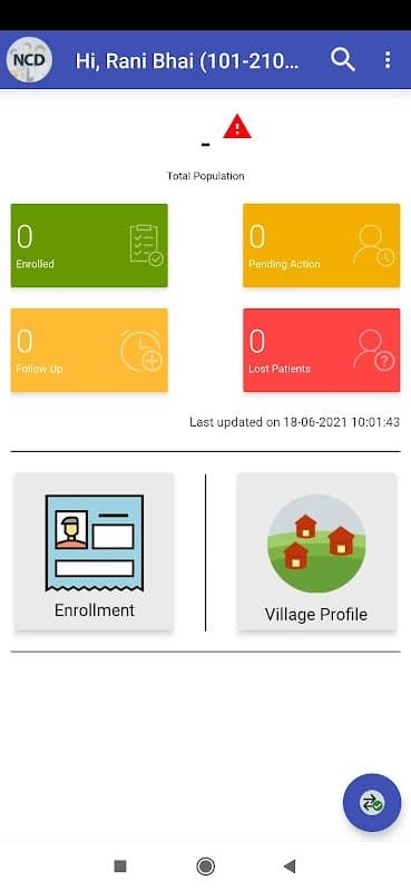 National NCD App screenshot 2