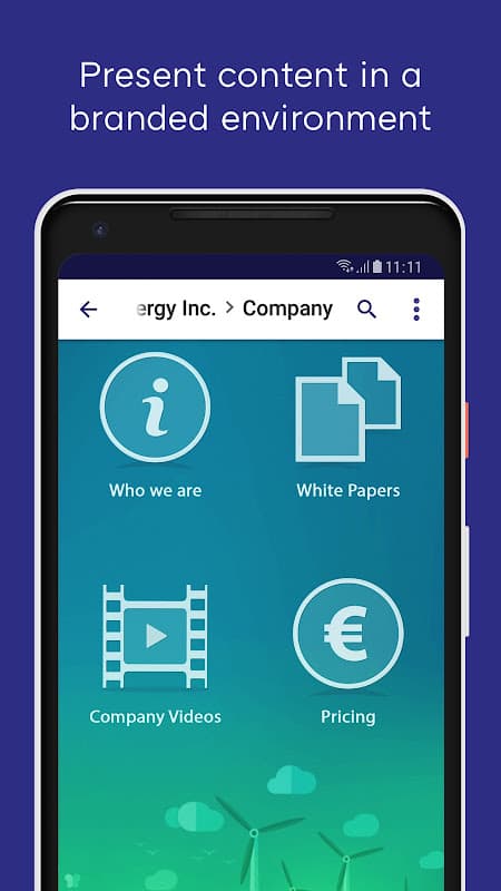 Showpad screenshot 2