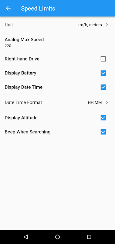 Speed Alarm screenshot 5